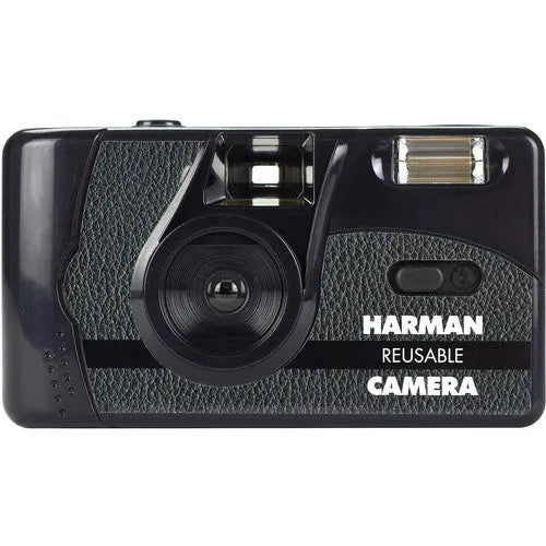 HARMAN technology Reusable 35mm Film Camera with 2 Rolls of Film