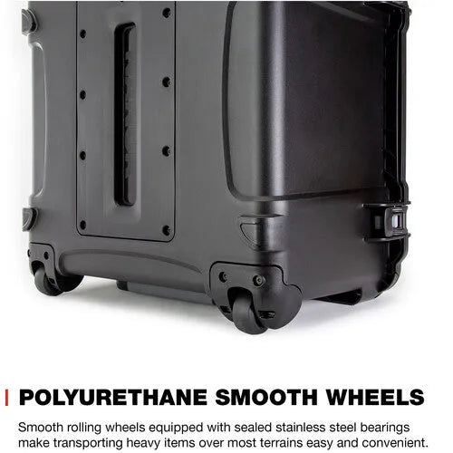 Nanuk 970 Wheeled Hard Case with Foam Insert (Black, 134L)