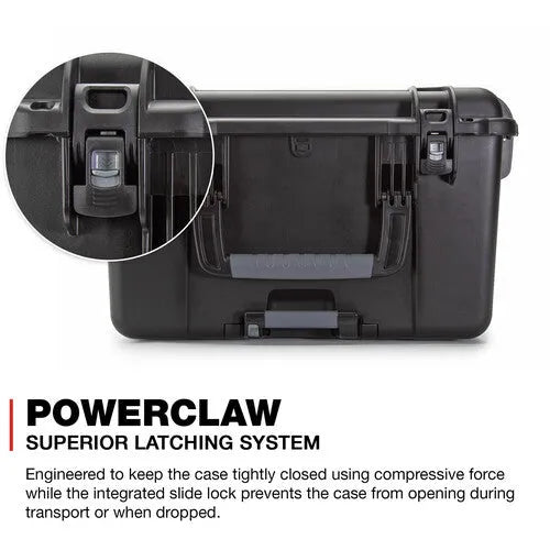 Nanuk 970 Wheeled Hard Case with Foam Insert (Black, 134L)