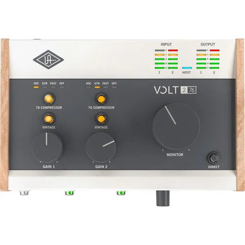 Universal Audio Volt 276 Portable 2x2 USB Type-C Audio/MIDI Interface with Built-In Compressor - BHM Store