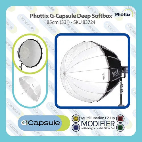 Phottix G-Capsule Hexadecagon Deep Softbox 85cm