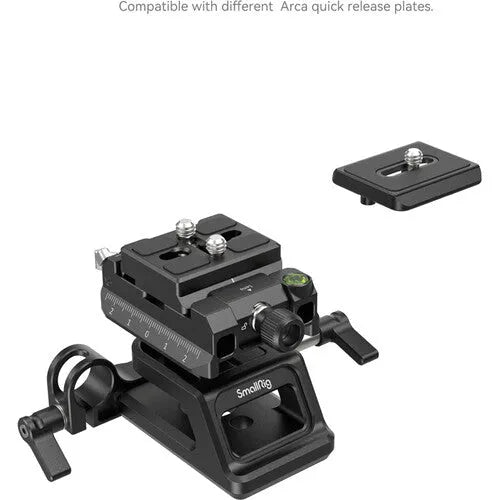 SmallRig Arca-Swiss/Manfrotto-Type Height-Adjustable Mounting Plate Set - BHM Store