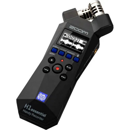 Zoom H1essential 2-Track 32-Bit Float Portable Audio Recorder - BHM Store