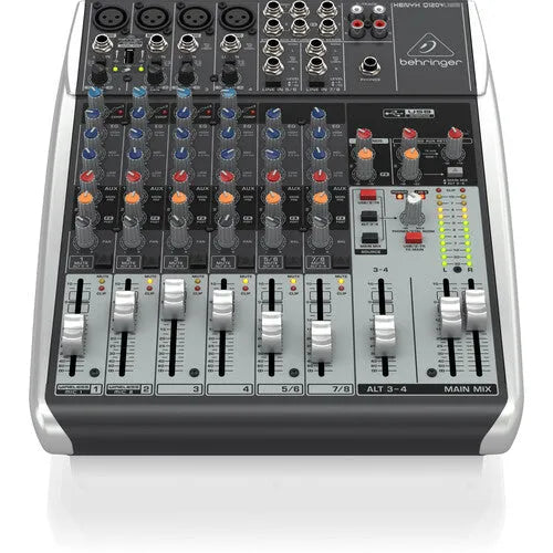Behringer XENYX Q1204USB Premium Analog 12-Input Mixer with USB/Audio Interface (Wireless Ready) - BHM Store