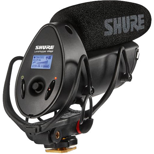 Shure VP83F LensHopper Shotgun Microphone with Integrated Audio Recorder