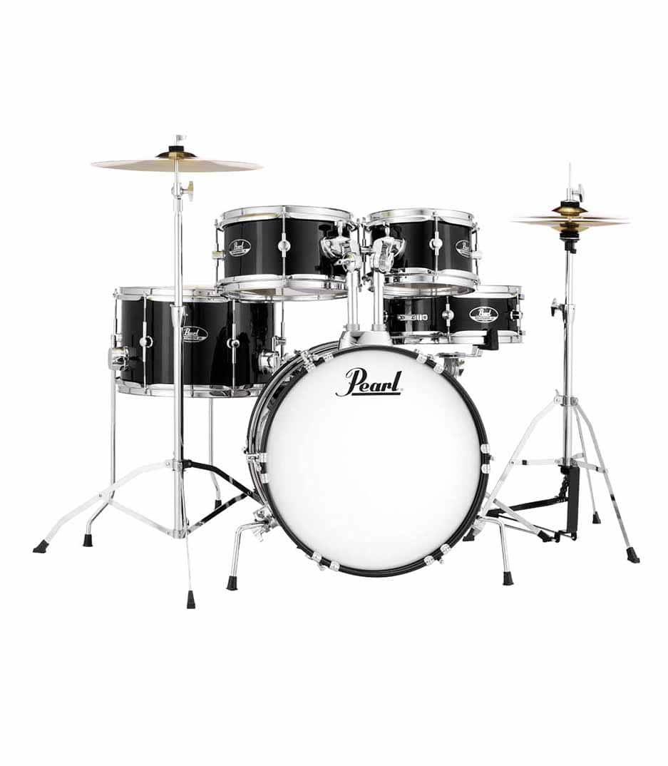Pearl Roadshow Junior 5-Pcs Drum Set with Hardware & Cymbals