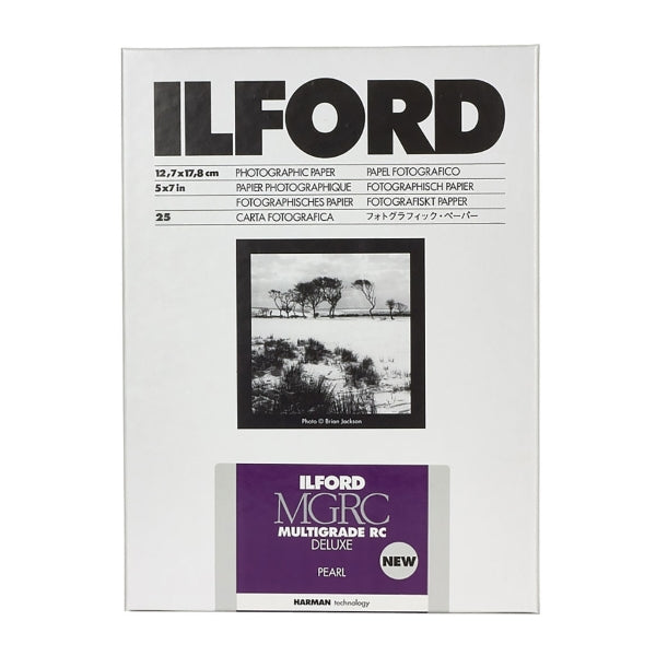 Ilford Multigrade V RC Deluxe Pearl (5 x 7", 25 Sheets)