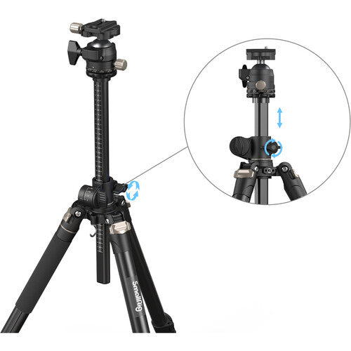 SmallRig CT200 Lateral Center Column Aluminum Tripod with Ball Head