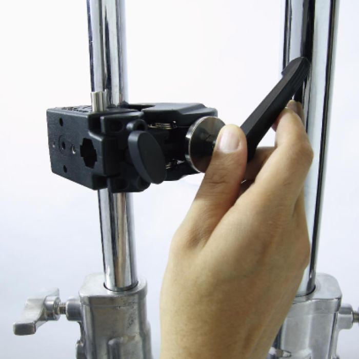 KUPO Convi Clamp (Black) W/ KCP-7SDL Saddle KCP-710B W/ KS-026 Stud