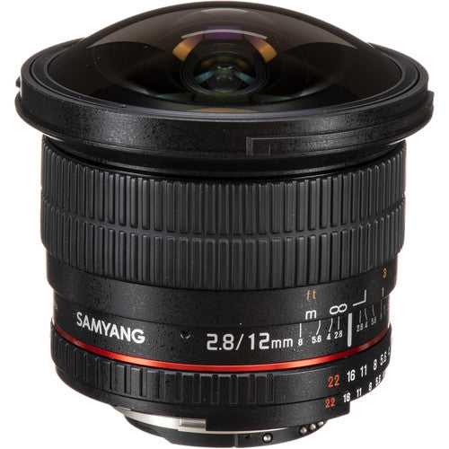 Samyang 12mm f/2.8 ED AS NCS Fisheye Lens for Nikon F Mount with AE Chip