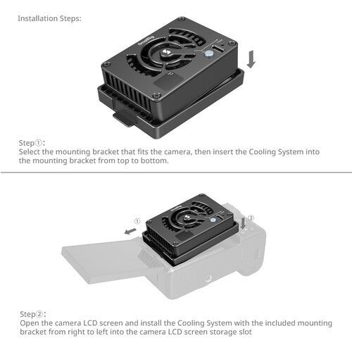 SmallRig Cooling System for Select Sony/Canon/FUJIFILM Cameras