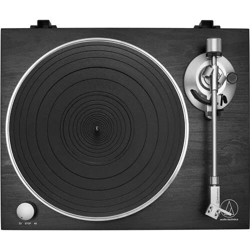 Audio-Technica Consumer AT-LPW30BKR Manual Two-Speed Turntable