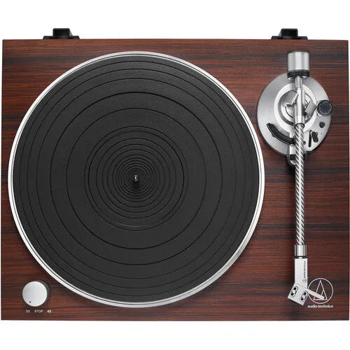 Audio-Technica Consumer AT-LPW50BT-RW Manual Two-Speed Turntable with Bluetooth