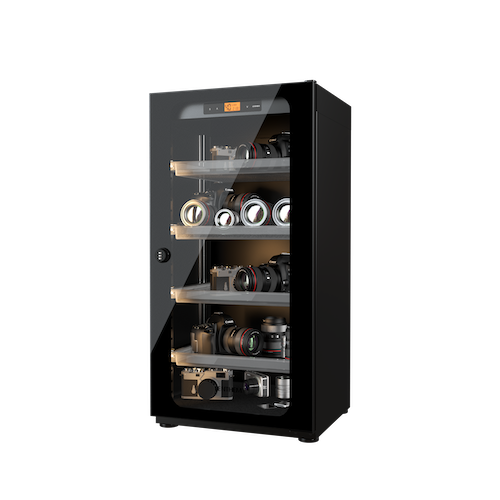 Lenthem DT-105D 108L Auto-Dehumidifier Digital Dry Cabinet (Black)