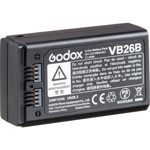 Godox VB26B Battery for V1 Flash Head (2980 mAh)