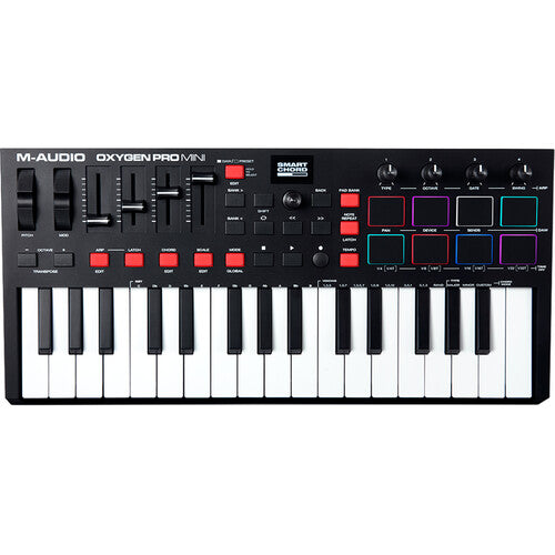 M-Audio Oxygen Pro Mini 32-Mini-Key USB MIDI Keyboard Controller