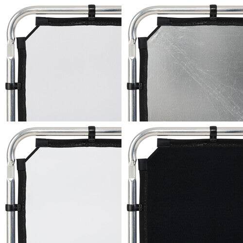 Manfrotto Small Pro Scrim All-in-One Kit (3.6 x 3.6')