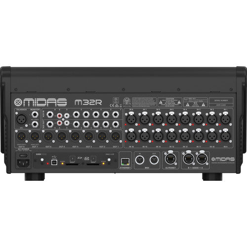 Midas M32R LIVE Digital Console for Live Performance and Studio Recording