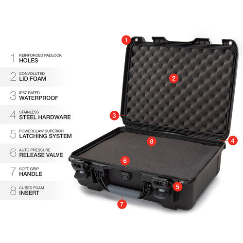 Nanuk 930 Hard Case with Foam (Black)