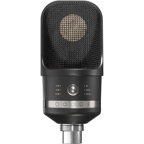 Neumann TLM 107 Studio Set BK Large-Diaphragm Multipattern Condenser Microphone with Shockmount (Black)