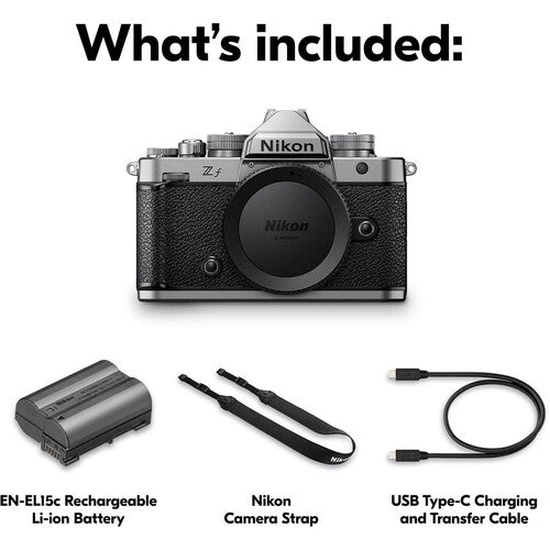 Nikon Zf Mirrorless Camera (Silver)