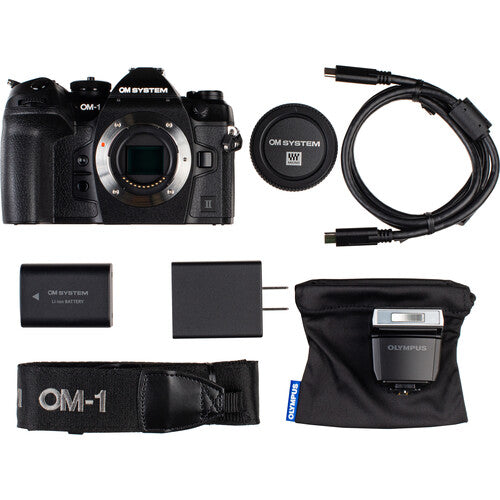 OM SYSTEM OM-1 Mark II Mirrorless Camera (Body Only)