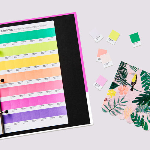 Pantone Pastels & Neons Chips Book (Coated & Uncoated)