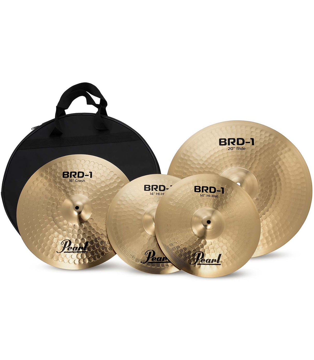 Pearl Roadshow 5pc Drum Set 2216B/1008T/1209T/1616F/1455S with BRD-1 Cymbals & Hardware Includes 2 Boom Stands, Royal Blue Metallic Finish