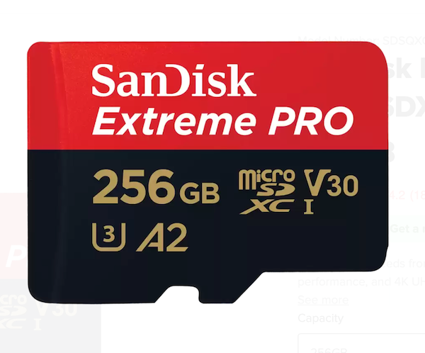 SanDisk Extreme PRO microSDXC™ UHS-I CARD