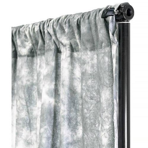 Savage Accent Crushed Muslin Background 10 x 12' Gray Skies
