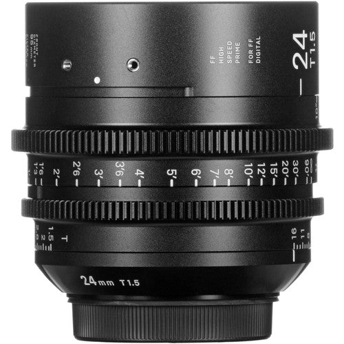 Sigma 24mm T1.5 Fully Luminous FF High-Speed Prime (EF, Feet)