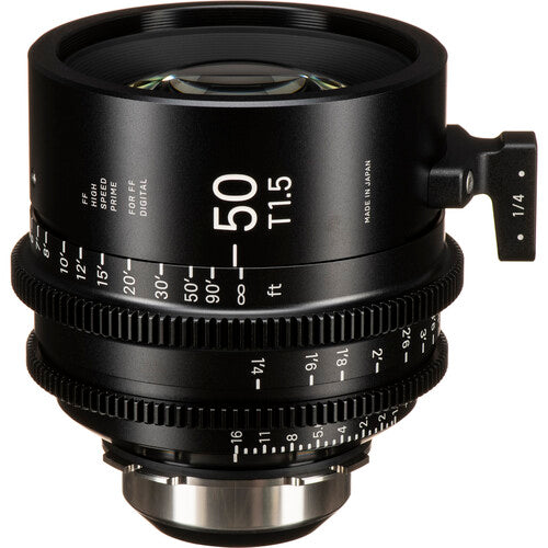 Sigma 50mm T1.5 FF High-Speed Cine Prime with /i Technology (Feet)