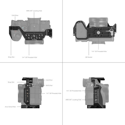 SmallRig Full Camera Cage for Select Sony A7 Series Cameras