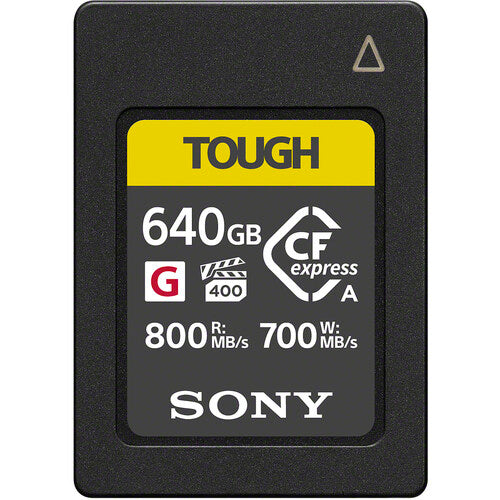 Sony CFexpress Type A TOUGH Memory Card in 4 Sizes
