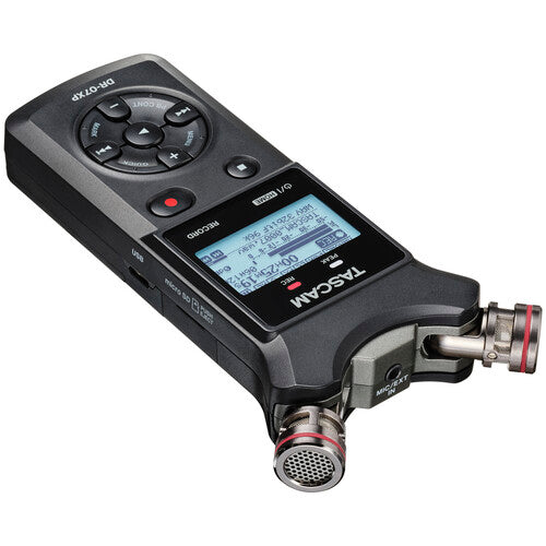 TASCAM DR-07XP 2-Channel 32-Bit Float Portable Audio Recorder