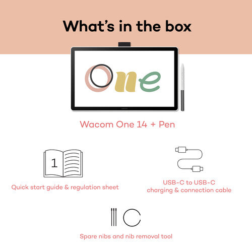 Wacom One 14" Creative Pen Display