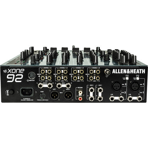 Allen & Heath XONE 92 MK2 Professional 4+2 Channel Analog DJ Mixer