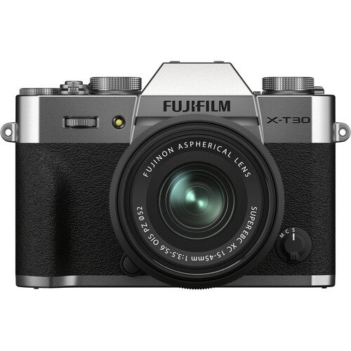 FUJIFILM X-T30 II mirrorless camera with XC 15-45mm OIS PZ lens