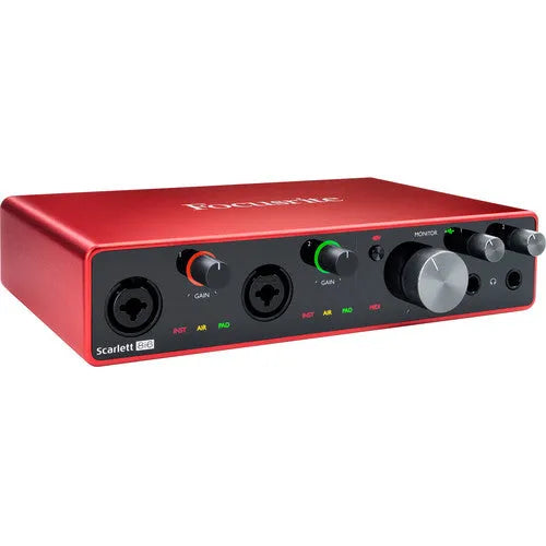 Focusrite Scarlett 8i6 8x6 USB Audio/MIDI Interface (3rd Generation) - BHM Store