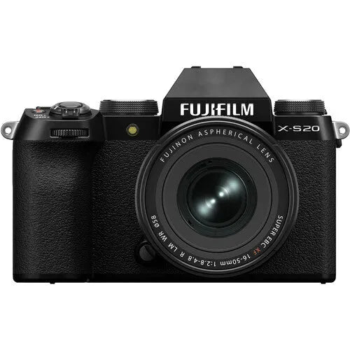FUJIFILM X-S20 Mirrorless Camera with XF 16-50mm f/2.8-4.8 Lens (Black) - BHM Store