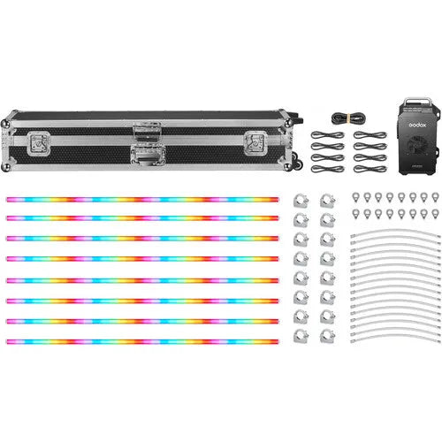 Godox KNOWLED TP8R Pixel RGB LED Tube Light (240cm, Accessory Kit) - BHM Store