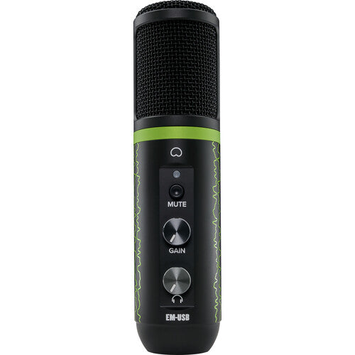 Mackie EM-USB EleMent Series USB Condenser Microphone (Green)
