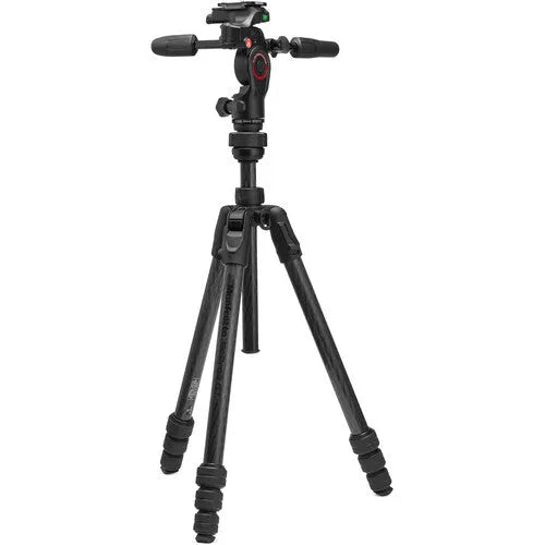 Manfrotto Befree GT PRO Carbon Fiber Travel Tripod with 3-Way Pan/Tilt Head - BHM Store