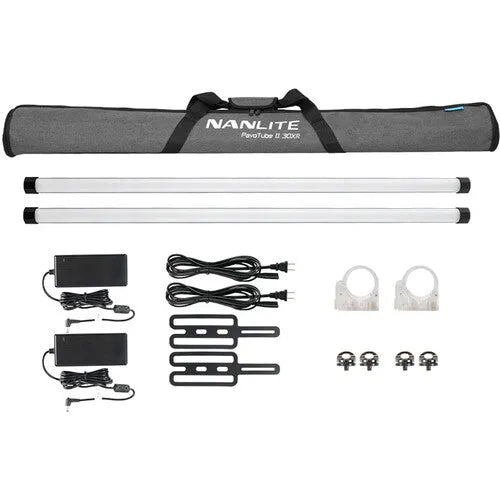Nanlite PavoTube II 30XR RGB LED Pixel Tube Light (4', 2-Light Kit) - BHM Store