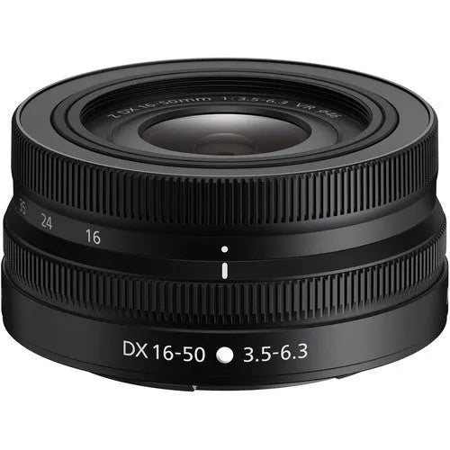 Nikon NIKKOR Z DX 16-50mm f/3.5-6.3 VR Lens (Black) - BHM Store