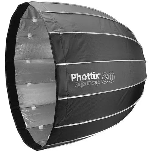 Phottix Raja Deep Parabolic Softbox with Grid 80cm