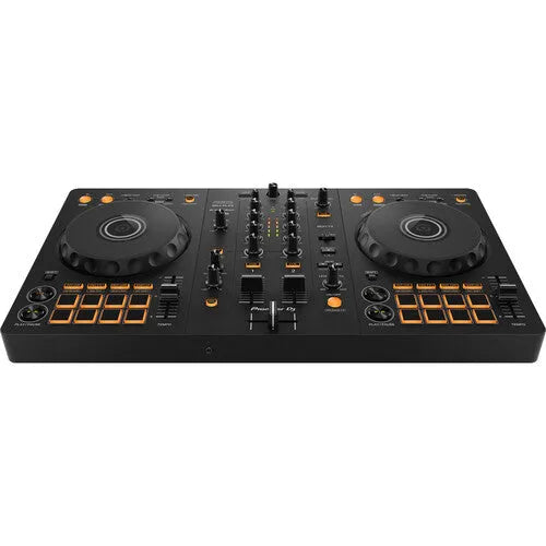 Pioneer DJ DDJ-FLX4 Portable 2-Channel rekordbox DJ and Serato Controller (Graphite)