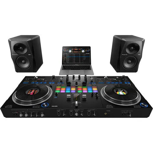 Pioneer DJ DDJ-REV7 2-Channel rekordbox and Serato DJ Pro Controller with Motorized Jog Wheels