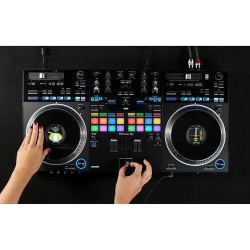 Pioneer DJ DDJ-REV7 2-Channel rekordbox and Serato DJ Pro Controller with Motorized Jog Wheels