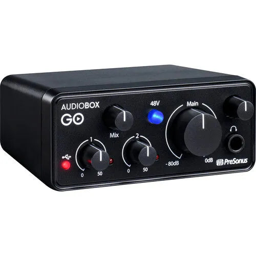 PreSonus AudioBox GO USB-C Audio Interface - BHM Store